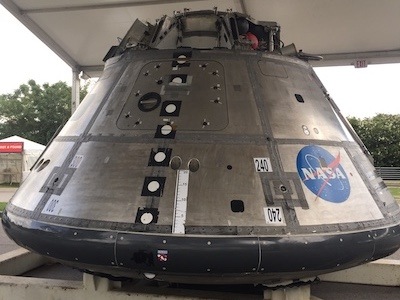 NASA pod Freedom over Texas 2019 400