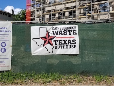 Gainsborough Waste construction dumpster available for rental near you in Houston TX