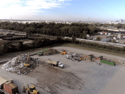 Gainsborough Waste Dump Site in Houston, Texas