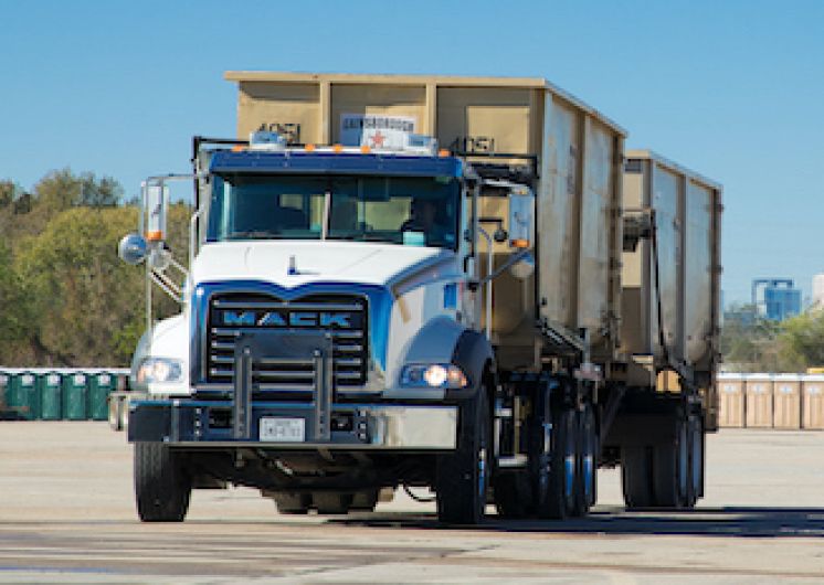 Gainsborough Waste roll-off dumpsters available for industrial customers in Houston